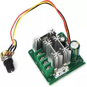리오랜드 6V-90V 15A PWM DC 브러시드 모터 속도 컨트롤러 - 0-5V 아날로그/PLC 제어 역극성 보호 DIY 로봇