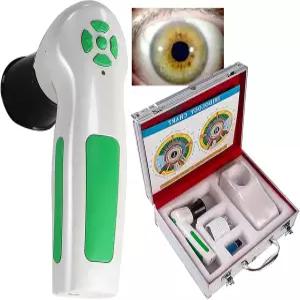 HMWOKPOT 2.0MP USB 휴대용 홍채 인식 카메라 HD 30X 렌즈가 장착된 분석기 및 센터용 드라이버 프리 분석