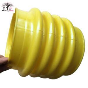 1Pcs 노란색 폴리우레탄 점핑 잭 벨로우즈 부츠 Wacker Compactor For Tools Accessories TY