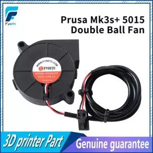 Prusa i3 S 5V 5015 50mm 블로우 방사형 냉각 팬 이중 볼 베어링 전면 쿨러 라디에이터 3D 프린터 부품