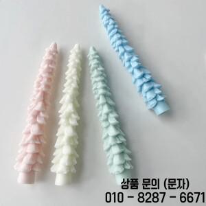 긴촛불 실리콘 몰드 DIY 크리스마스 트리 향 교회 장식 만들기 용품