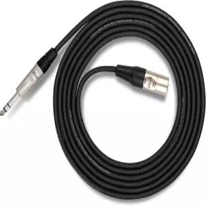 Hosa HSX-020 프로 밸런스 인터커넥트 RAN 1/4인치 TRS에서 XLR3 미터 20피트
