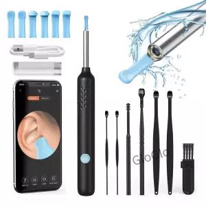 카메라 귀 제거 검 이경 USB 충전 8MP 내시경 도구 Earpi 미니 건강 관리 세트 시각적 청소기