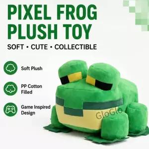 20cm 부드럽고 껴안기 좋은 개구리 인형 부드러운 털이 있는 동물 피규어 및 게임 수집용