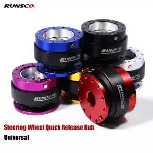 Runsco 레이싱 스타일 스티어링 휠 퀵 릴리스 허브 키트 드리프트 어댑터