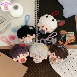 게임 10CM 펜던트 러브 앤 딥스페이스 엘 자비에르 실 캘럽 플러시 허그 당고 코튼 인형 피규어 선물