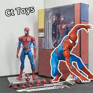 새로운 CT 피규어 Mafex 185 마일 모랄레스 2099 클래식 의상 액션 입상