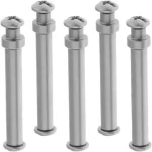 Fythle 5pcs 낚시 손잡이 액세서리 릴 샤프트 도구 스테인리스 스틸 용품