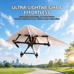DIY RC 종이 비행기 키트 원격 제어 전동 모듈 미니 글라이더 UAV 항공기 STEM 교육용 어린이 장난감