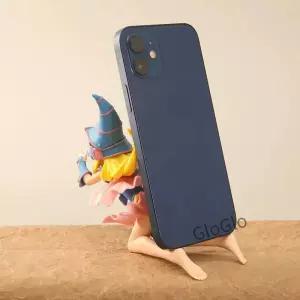 스마트폰 스탠드 피규어 15cm PVC 귀여운 캐릭터 폰 홀더 책상 장식 수집용 선물