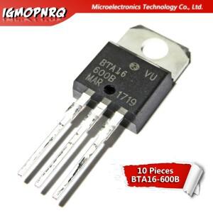 10pcs BTA16-600B 트라이악 Amp 볼트 TO-220 새로운 원본