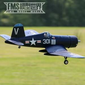 FMS F4U 800mm 코르세어 해적 고정익 무선 조종 모형 비행기 2차 세계대전 PNP RTF 안정성 성인 야외 취미