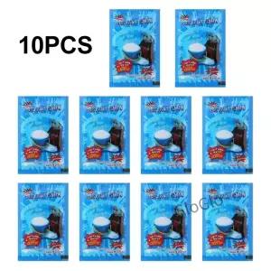 10 PCS 인공 눈송이 마술 소품 크리스마스 눈 축제 용품 풍경 편리하고 안전하며 무독성 가져가기 쉬운