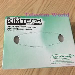 280개/박스 광섬유 청소용 KIMTECH 무진 종이 클리닝 와이프