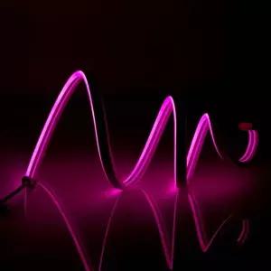 LED 슬림형 줄조명 1M 핑크 보급형 다용도 인테리어 호텔 카페 네온 장식