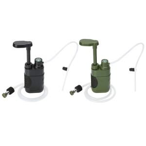 야외용 휴대용 정수기 수동식 생존 필터 여행용 1400ml/min