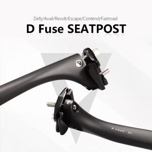 (자이언트)D-퓨즈 카본 시트포스트/새들 | DEFY Avail Escape Revolt 모델과 호환 가능 경량 및 충격 흡수