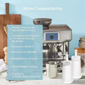 Breville BES880 커피 머신 오래 지속되는 스케일 방지 워터 필터 플러그 앤 플레이 정화 수명 연장