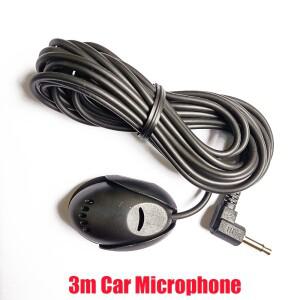 차량용 오디오 마이크 자동차 헤드 유닛용 외부 블루투스 지원 스테레오 GPS DVD Mikrofo/Microfon 3.5mm