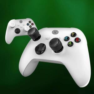XBOX 호환 호환 One/S/ X S/PS5 호환/PS4 호환/스위치 프로 게임패드 교체 용 8pcs 컨트롤러 실리콘 아날로