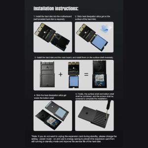 XBOX 호환 호환  X/S SSD 어댑터 하드 드라이브 M2 NVME 2230 PCIE4.0 확장 카드 박스 게임 액세서리 변환