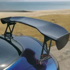1600mm 카본 파이버 GT 스타일 리어 스포일러 윙 자동차 레이싱 타입 1 자동차 공기역학 개조 부품