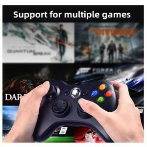 360 유선 게임 컨트롤러 XBOX 호환 호환 Windows 7/8/10을 지원하며 내장 모터가 있으며 다양한 색상 선택
