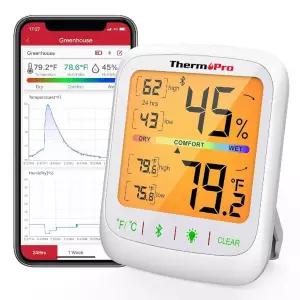 ThermoPro TP359 블루투스 습도계 온도계  260FT