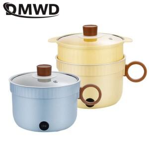 1.8L 전기밥솥  조리기 스테인리스 스틸 세라믹 라이너 핫팟 국수 끓이기용기 2단 음식 찜기