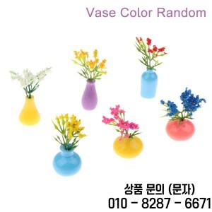 1/12 인형의 집 미니어처 꽃 식물 화분 모델 장난감 마이크로 풍경 사진 소품