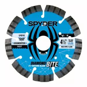 Spyder 다이아몬드 세그먼트 림 커팅 블레이드 11.4cm 4.5인치 1.6cm 7/8인치 14120