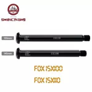 스위프트 MTB 자전거 알루미늄 합금 스루 액슬 부스트 프론트 포크 샤프 호환트 꼬치 폭스 SC32/34/36