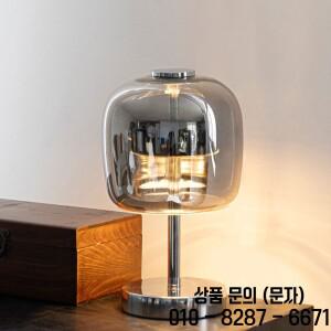 창의적인 북유럽 스타일 무드등 유리 장식 테이블 램프 홈데코 침실 옆 바 카운터/거실용 야간 조명