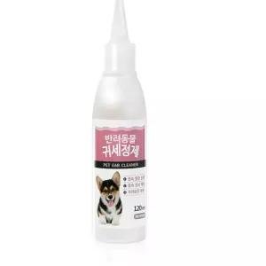 펫퍼스 귀세정제 120ml 귀청소 가려움 냄새예방 위생 귀관리용품