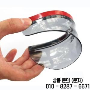 스마트 451 포투 포포르용 자동차 백미러 바이저 레인 실드 아이브로우 디플렉터 커버 액세서리 2개