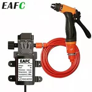 세차 12V 자동차 건 펌프 고압 청소기 관리 휴대용 세탁기 전기 청소 자동 장치