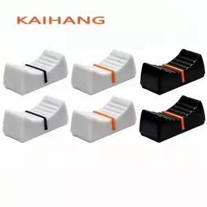 10PCS 24X11X12 4 홀 믹서 페이더 캡 플라스틱 슬라이더 손잡이 푸시 키 교체 야마하 호환 MG124CX 믹싱