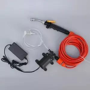 세차 12V 자동차 세탁기 총 펌프 고압 청소기 관리 휴대용 전기 청소 자동 장치