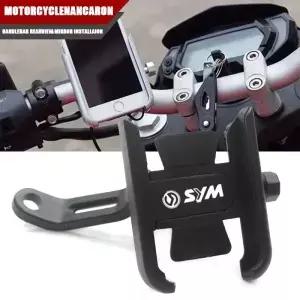 SYM 크루이즈YM 125 180 300 GTS 250i 300i Maxsym 400 600 제트 14 핸들바용 오토바이 휴대폰 거치대 GPS