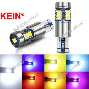 KEIN 2개입 CANBUS T10 LED W5W 전구 T4W BA9S H21W BAX9S BAY9S H6W 194 클리어런스 주차등 등 미등 방향