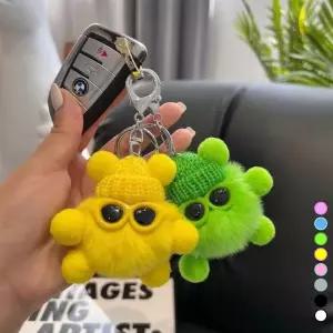 먼지 인형 LM-0152 폼폼이 키링