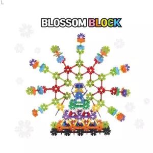 바니랜드 블럭팡 벚꽃 블럭 200PCS/놀이/꽃/톡톡/유아용/장난감/유아/툭툭/십자/꼬마/사각/패턴/블록/벽돌