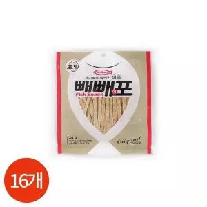 CL 포담 먹기좋게 날씬한 빼빼어포 24g x 16개
