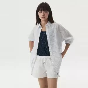 후아유 Loose Fit Striped Shirts F WHY3731F