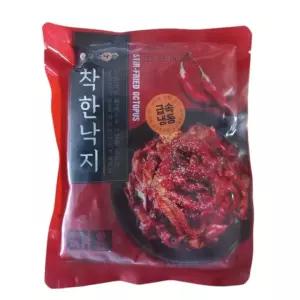 착한낙지 매콤 칼칼 135g x 6팩 (비법소스 6팩 포함)