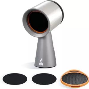 AMZRVSTUDIO 휴대용 레인지 후드 3단 흡입 데스크탑 컴팩트 3개 활성탄 고흡수 면 교체 필터 저소음 주방