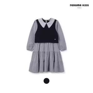 [레노마키즈][충주모다]다이마루 믹스 셔링원피스( R2411O614)_CJ