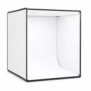 60cm 접이식 LED 촬영 라이트박스 6색 배경천 구성