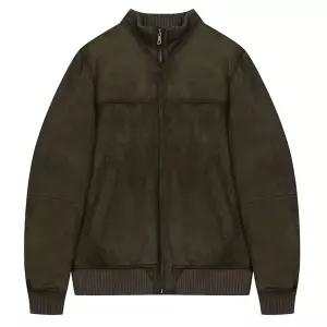 파렌하이트 [정상가 2,390,000원]역시즌 25 FW 리얼가죽 스웨이드 점퍼 FLGDX9305