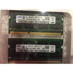 삼성호환 8GB DDR3 1333 MHZ PC3 10600(2 4GB) SODIMM 노트북 메모리 키트